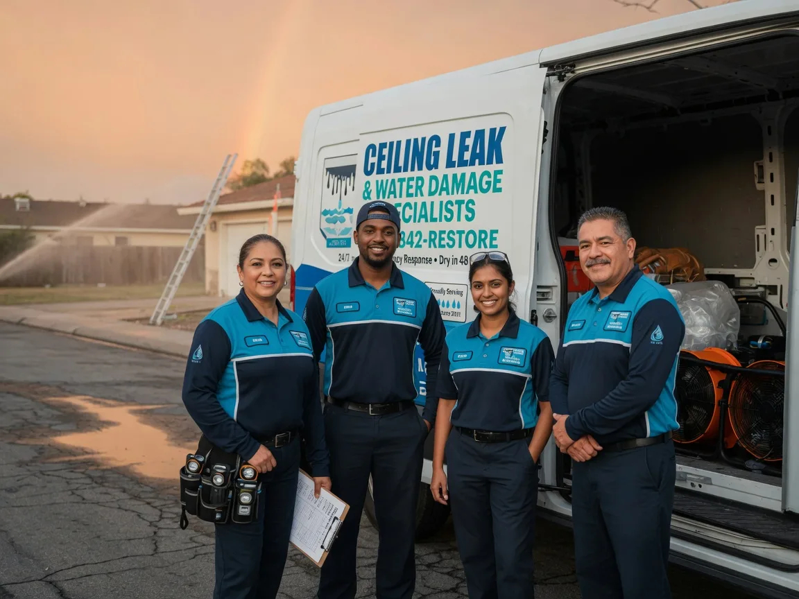 Ceiling Leak Cleanup company in East Bernard, TX