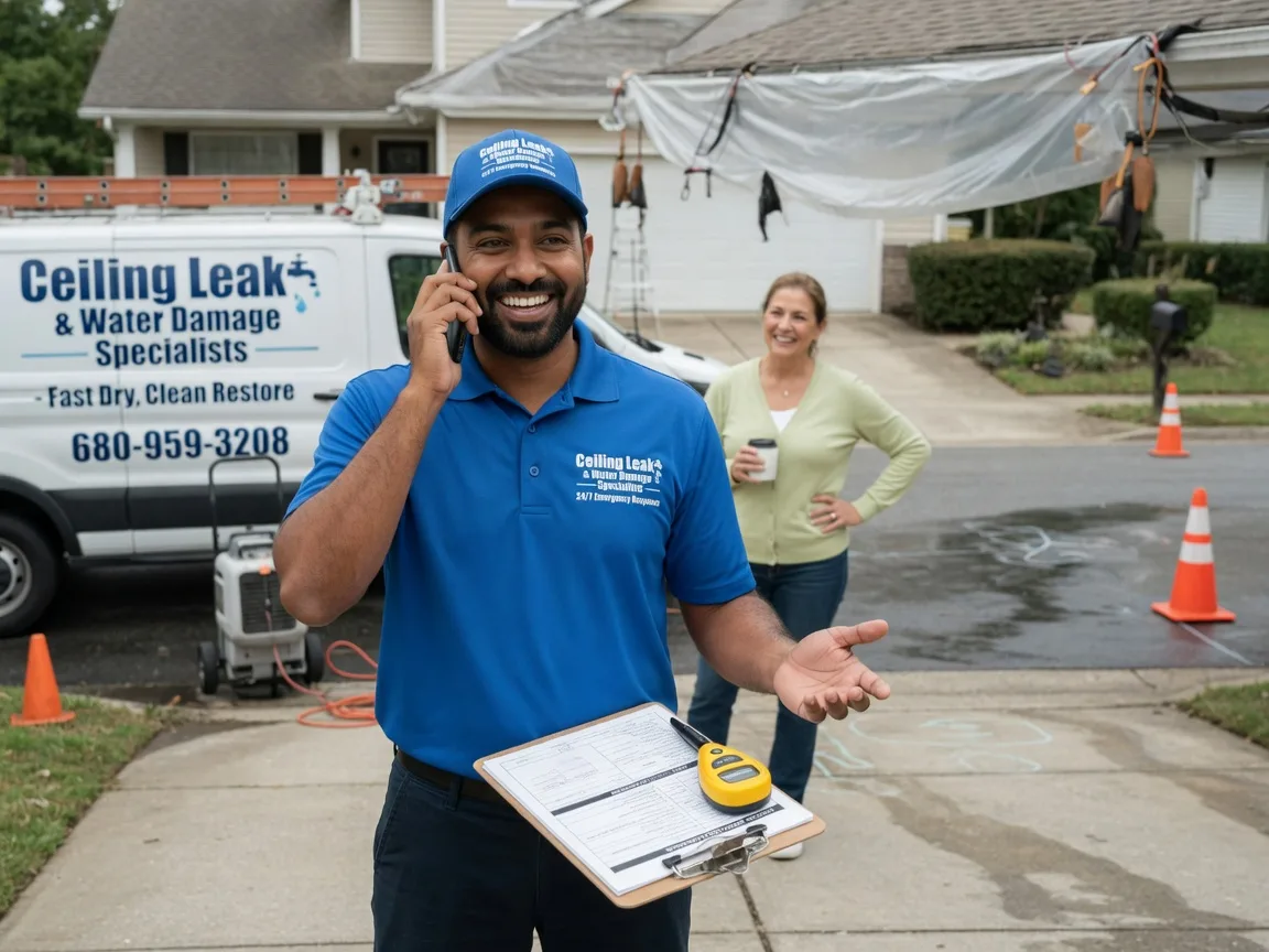 Ceiling Leak Cleanup East Bernard, TX FAQs