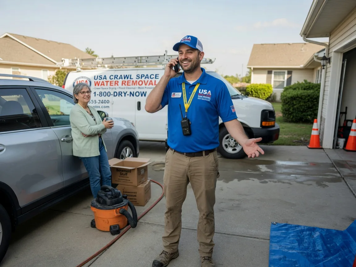 Crawl Space Water Removal East Bernard, TX FAQs
